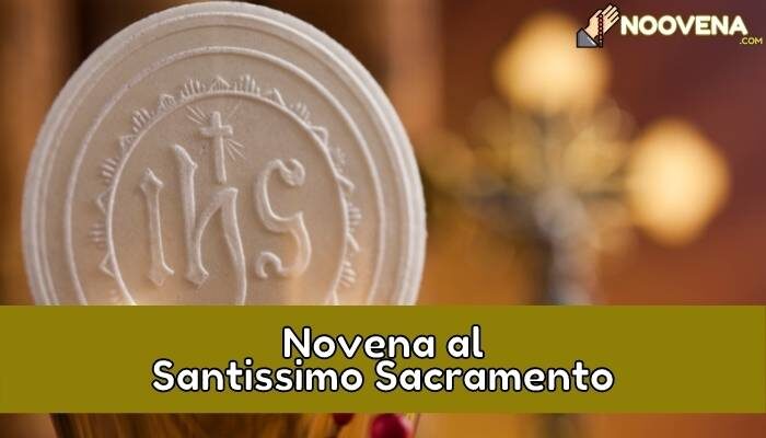 Novena al santissimo sacramento